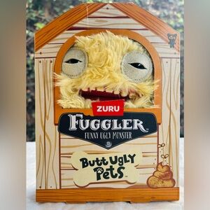 ZURU Fuggler Funny Ugly Monster “Butt Ugly Pets” Plush – Brand New Sealed